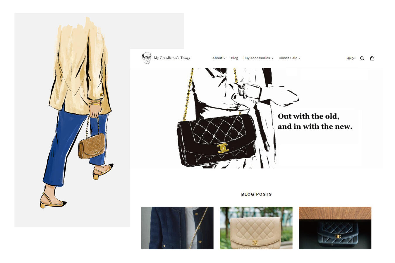 Illustrations - My Grandfather's Things