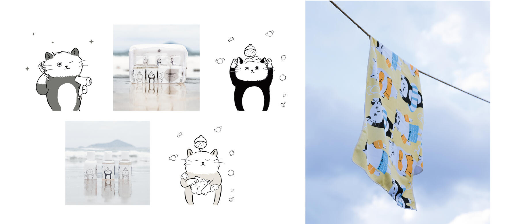 Illustrations on products